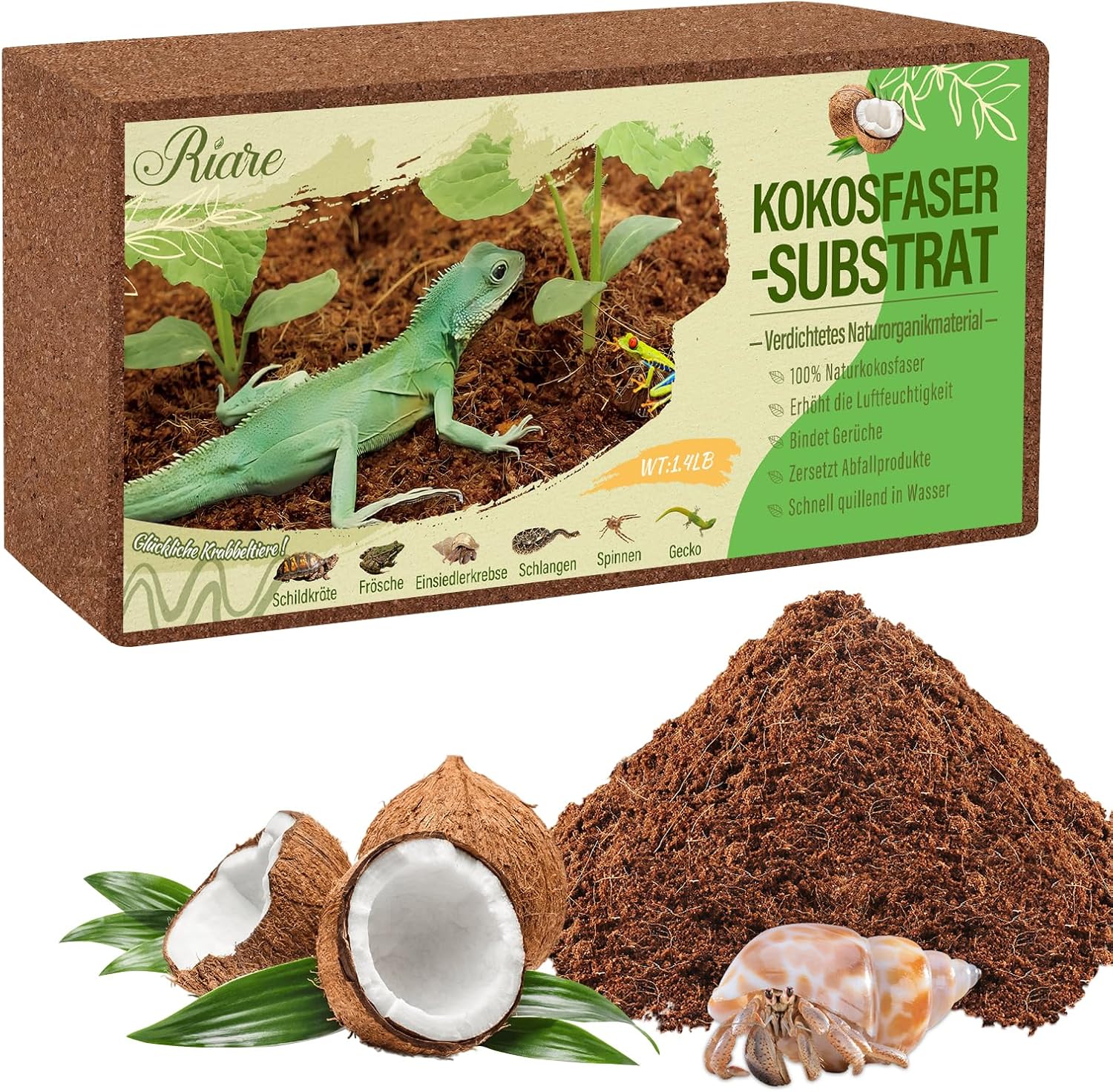 Riare Kokosfaser-Substrat